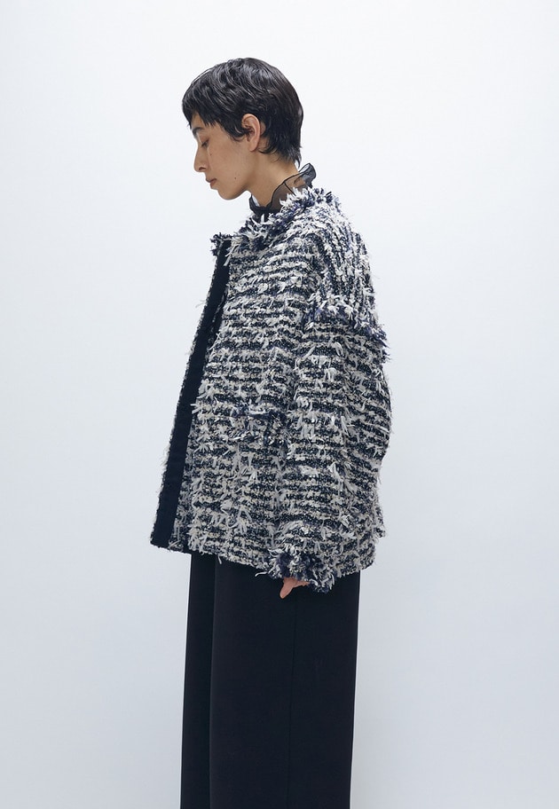 ツイードコート 詳細画像 Navy 3