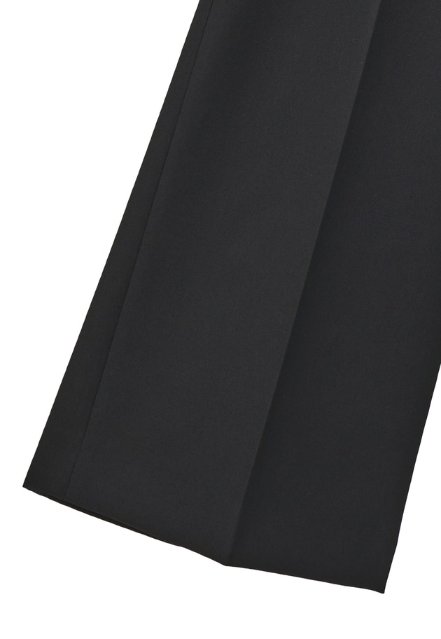 クリアーウールワイドトラウザー 詳細画像 Black 14