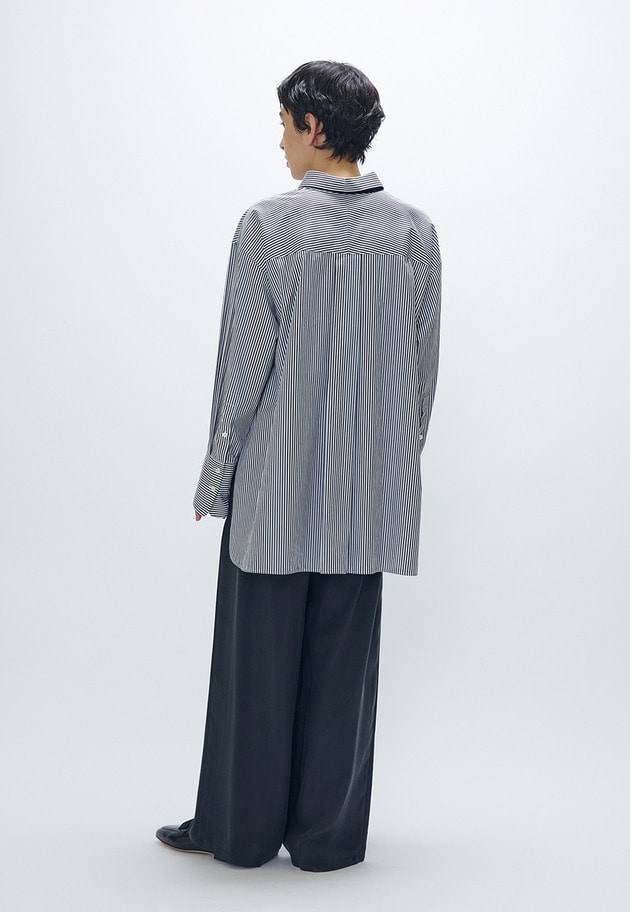 【新色追加3】キュプラフィブリルイージーパンツ 詳細画像 Black 5