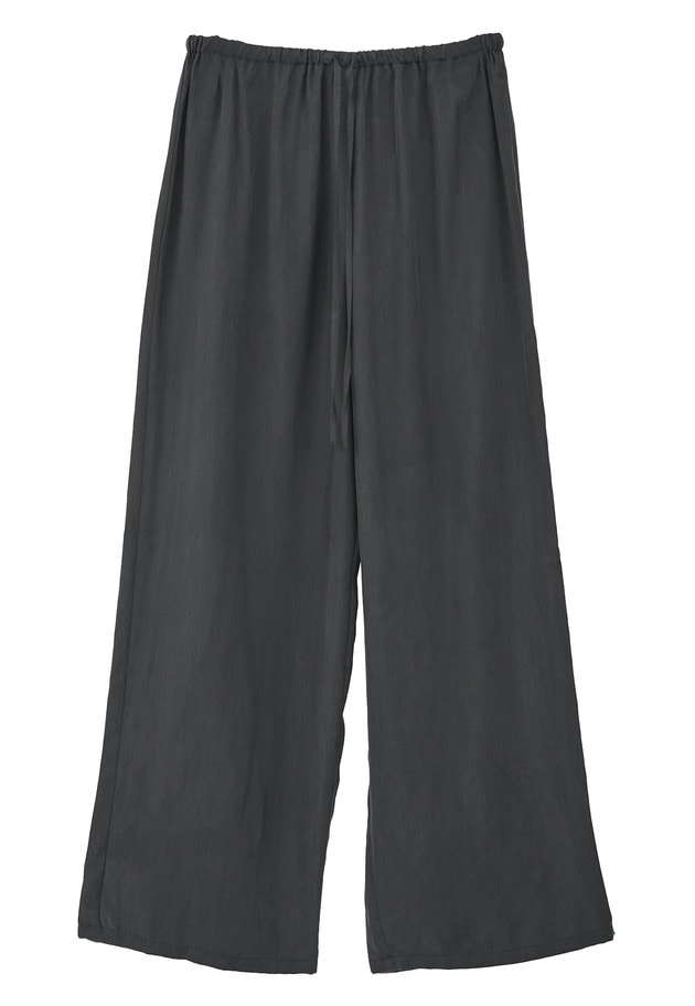 【新色追加3】キュプラフィブリルイージーパンツ 詳細画像 Black 7