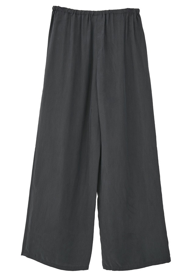 【新色追加3】キュプラフィブリルイージーパンツ 詳細画像 Black 8