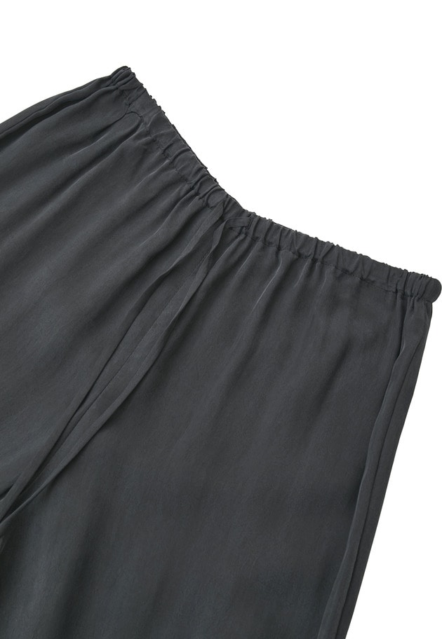 【新色追加3】キュプラフィブリルイージーパンツ 詳細画像 Black 9