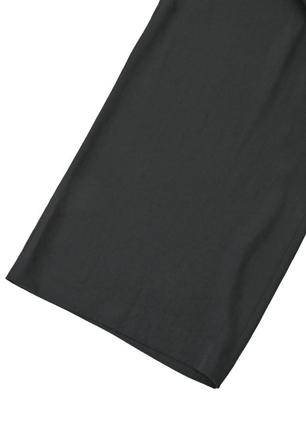 アセテートツイルワイドパンツ 詳細画像 Black 14