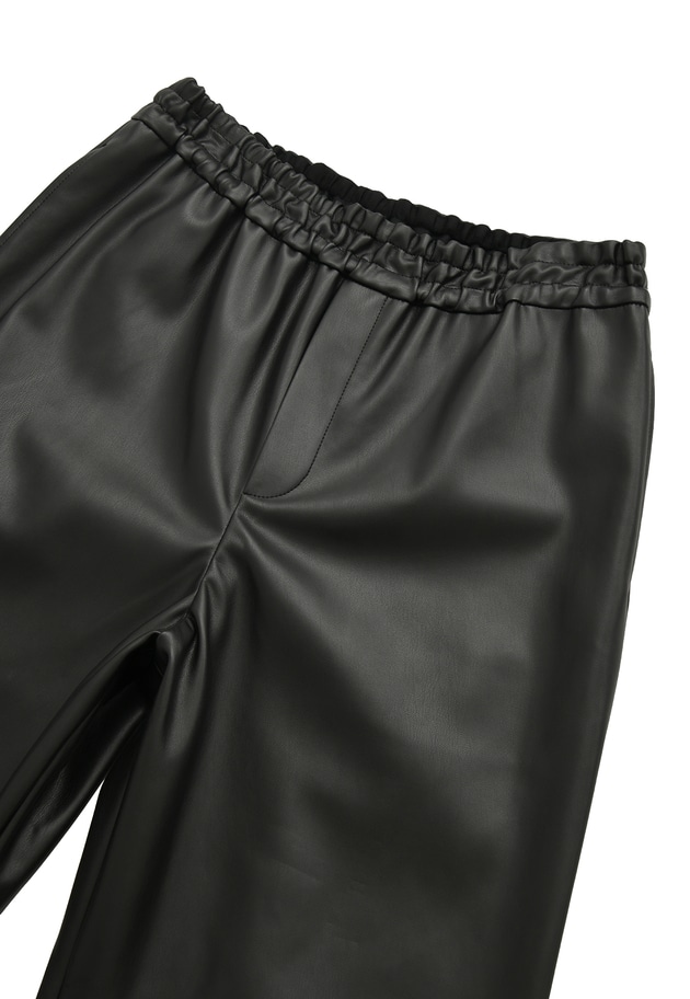 フェイクレザーパンツ 詳細画像 Black 13