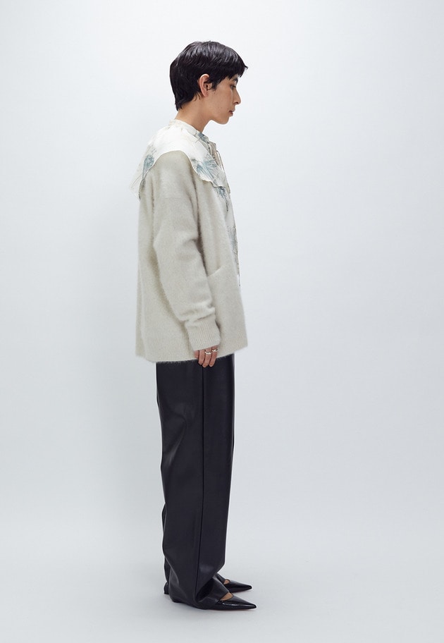 フェイクレザーパンツ 詳細画像 Black 4