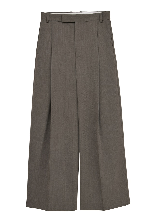 杢ツイルカーブトラウザー 詳細画像 Khaki 11