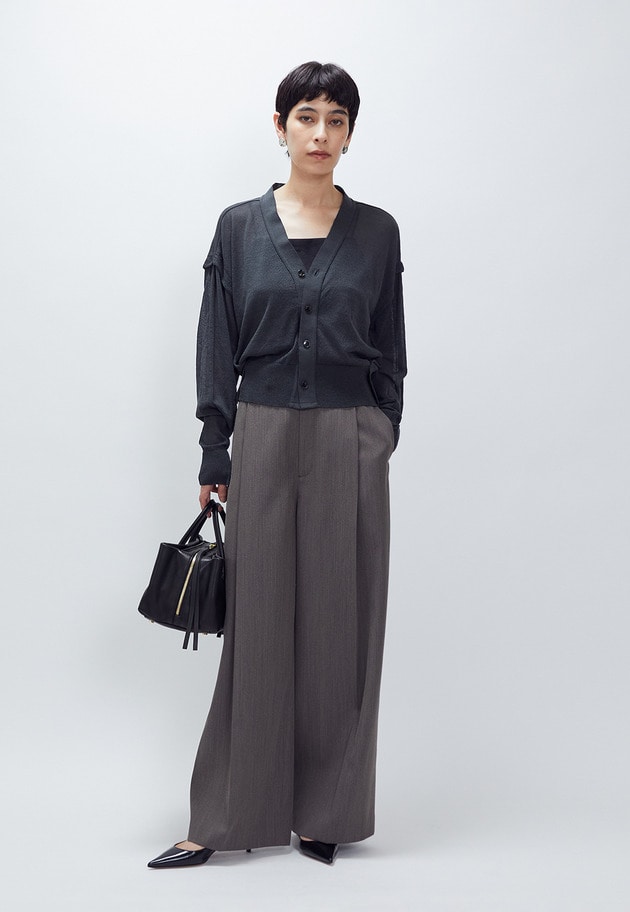 杢ツイルカーブトラウザー 詳細画像 Khaki 9