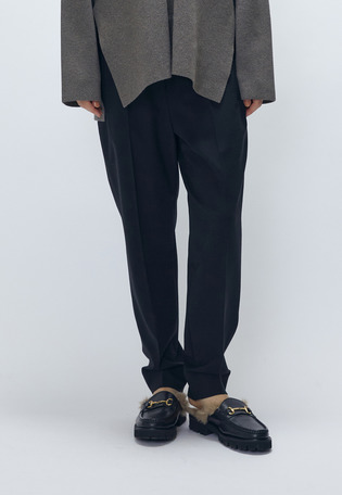 1er プルミエアロンディスモン コットンギャザーブルゾン　GUグレーパンツ ジョーゼットギャザーブルゾン|LANVIN en Bleu | LANVIN en Bleu