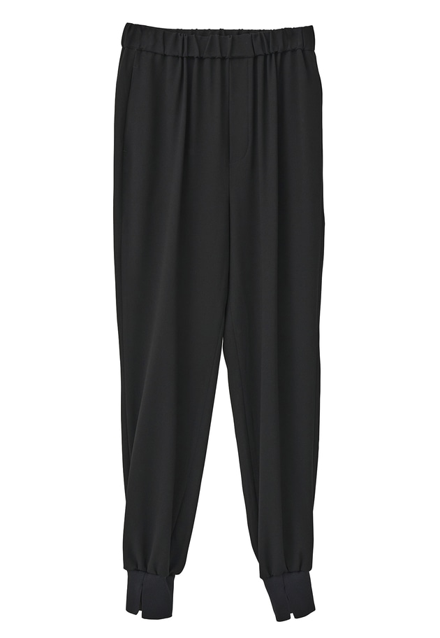 B.Sジョーゼットスリットリブジョガーパンツ 詳細画像 Black 11