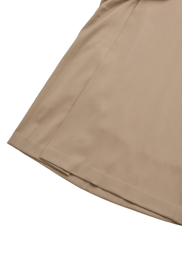 ウールサテンキュロットパンツ 詳細画像 Beige 9