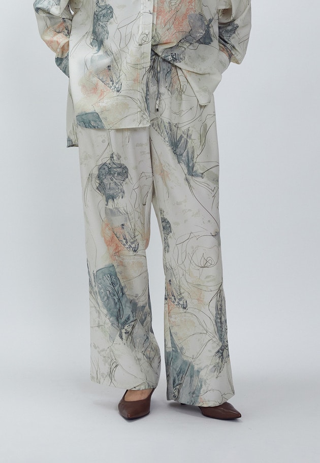 アートプリントパンツ 詳細画像 Offwhite 2