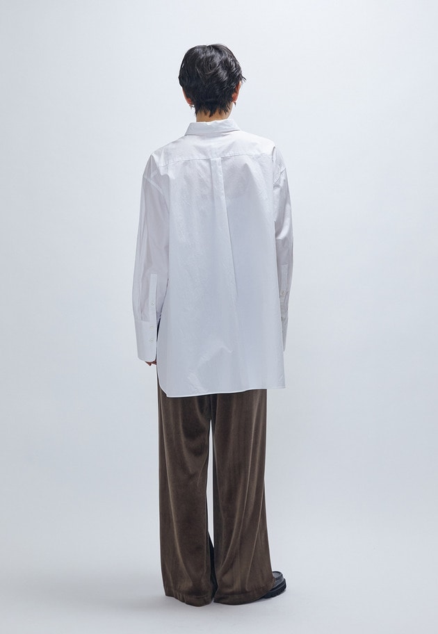 ベロアワイドパンツ 詳細画像 Mocha 5