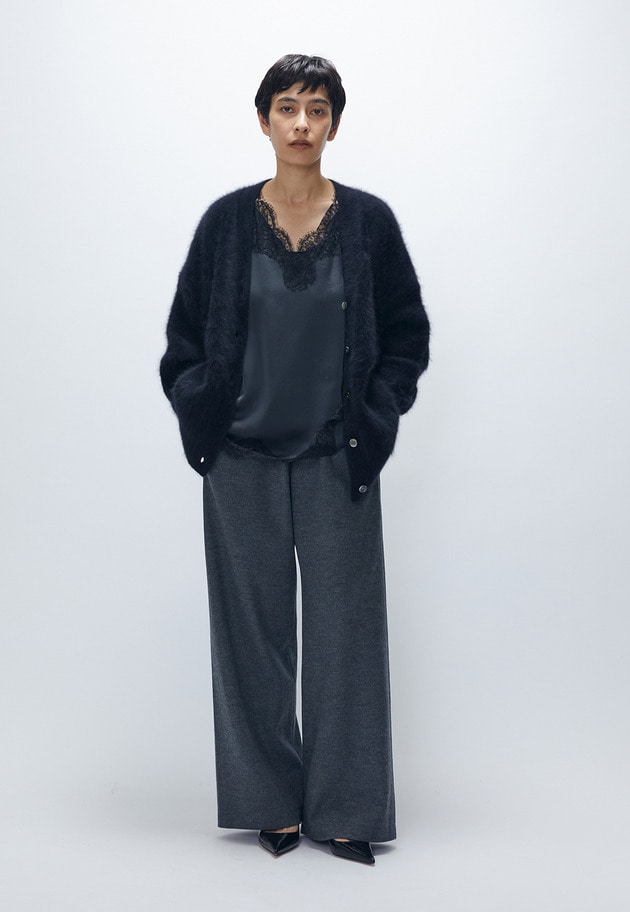 ウールスムースイージーパンツ 詳細画像 Gray 4