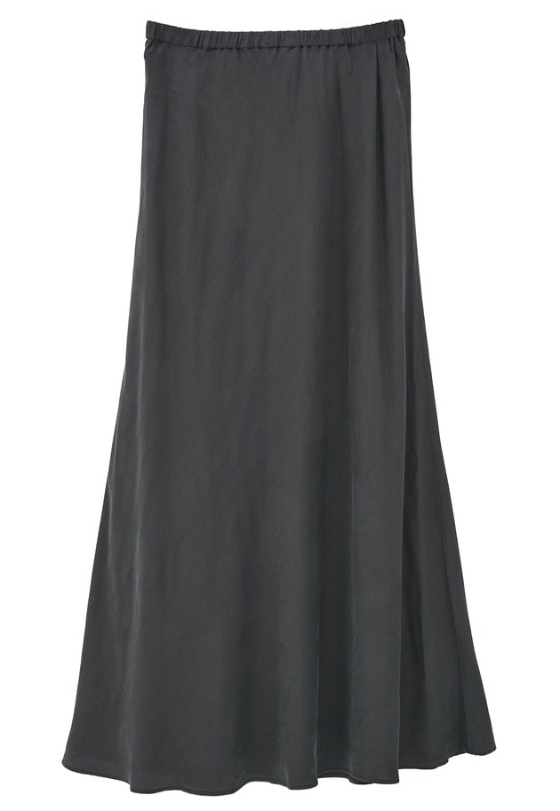 【新色追加3】キュプラフィブリルマーメイドスカート 詳細画像 Black 7