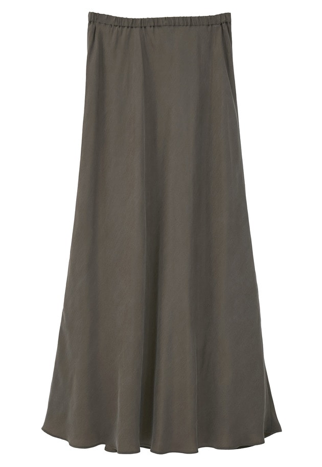 【新色追加3】キュプラフィブリルマーメイドスカート 詳細画像 Brown 7