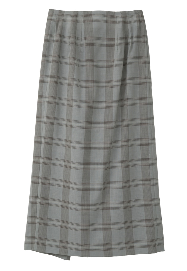 TWチェックラップスカート 詳細画像 Green 12