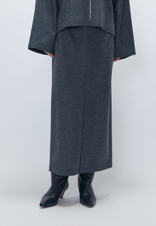 ウールスムースタイトスカート