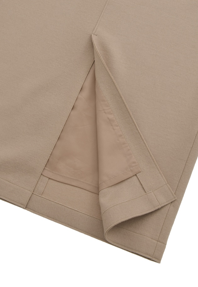 ウールスムースタイトスカート 詳細画像 Beige 16