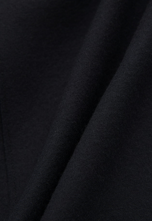 ウールスムースタイトスカート 詳細画像 Navy 12