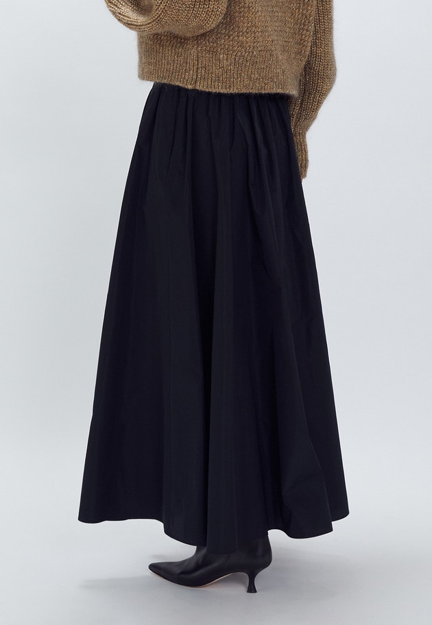 タフタスカート 詳細画像 Black 2