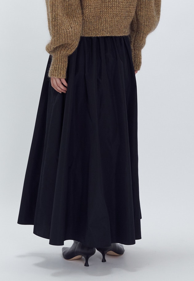 タフタスカート 詳細画像 Black 3