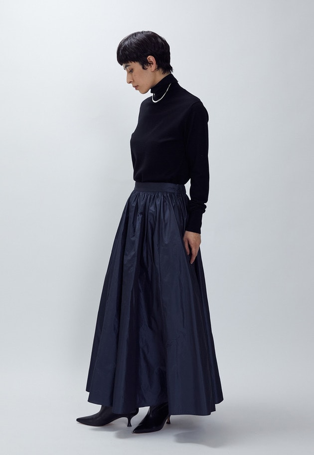 タフタスカート 詳細画像 Navy 7