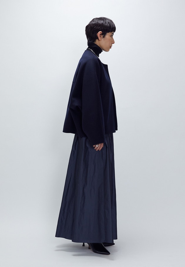 タフタスカート 詳細画像 Navy 9