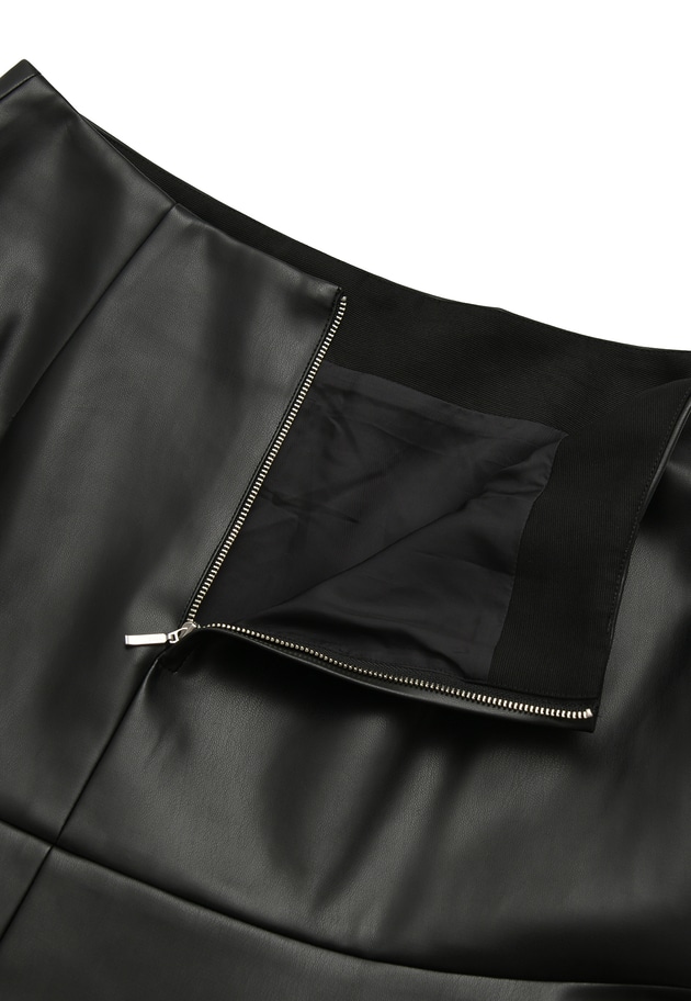 フェイクレザースカート 詳細画像 Black 14