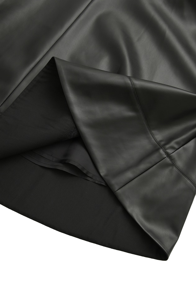 フェイクレザースカート 詳細画像 Black 16