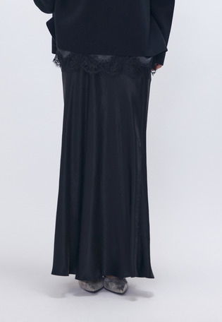 ヴィンテージサテンスカート