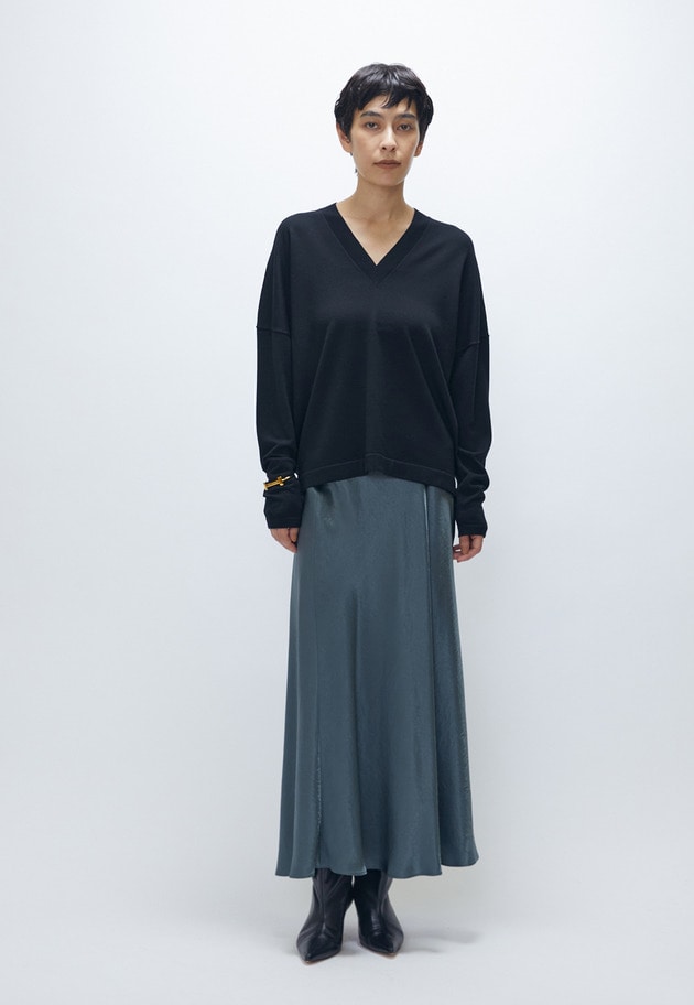 ヴィンテージサテンスカート 詳細画像 Gray 7