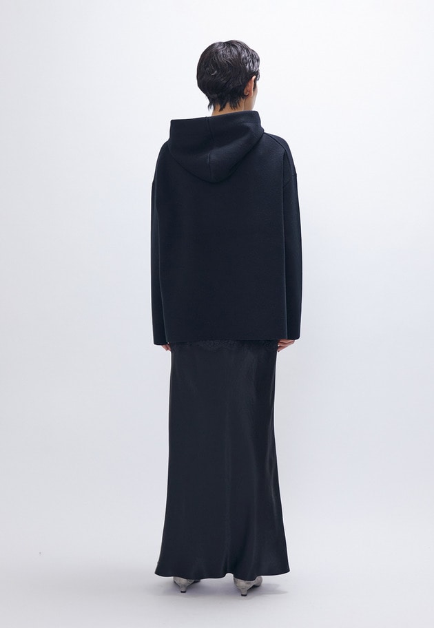 ヴィンテージサテンスカート 詳細画像 Black 4