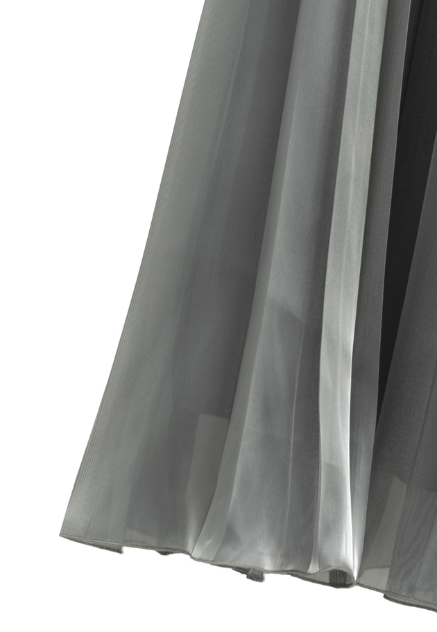 ブライトシャンブレープリーツスカート 詳細画像 Silver 14