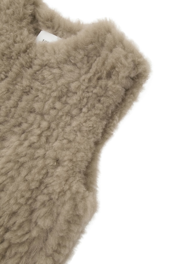 カシミアファーベスト 詳細画像 Brown 14