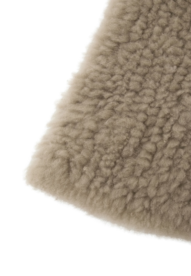 カシミアファーベスト 詳細画像 Brown 15