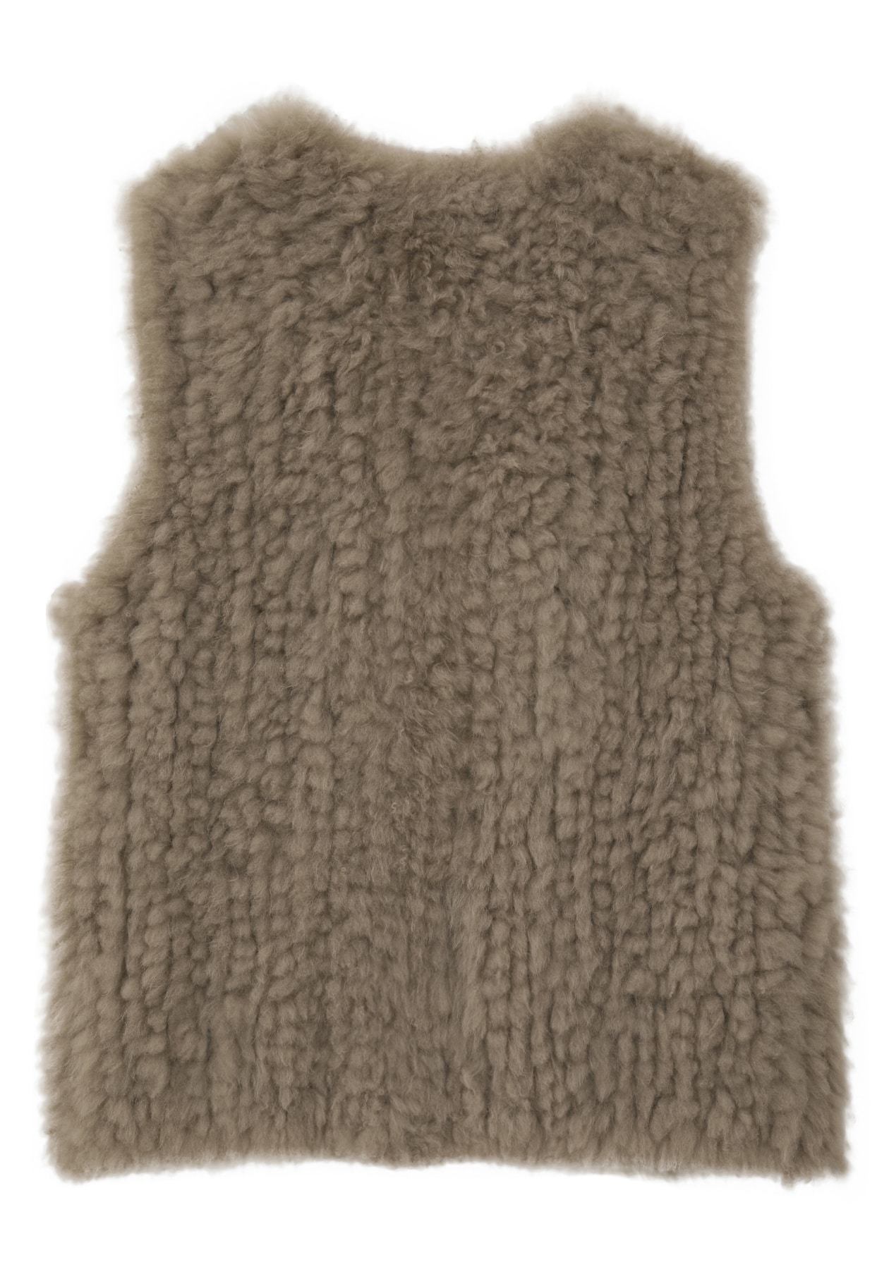 カシミアファーベスト】｜1er Arrondissement（プルミエ アロン