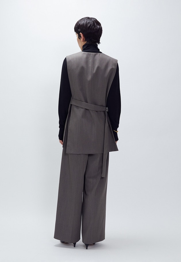 1er Arrondissement ジレ TWトロピカルテーラードジレ】｜1er Arrondissement（プルミエ