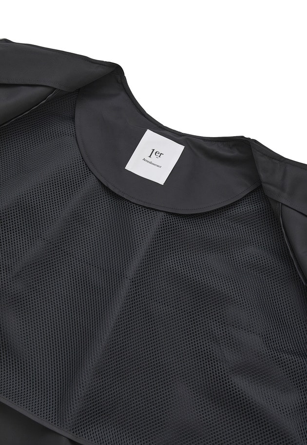 ナイロンサテンブルゾン 詳細画像 Black 17