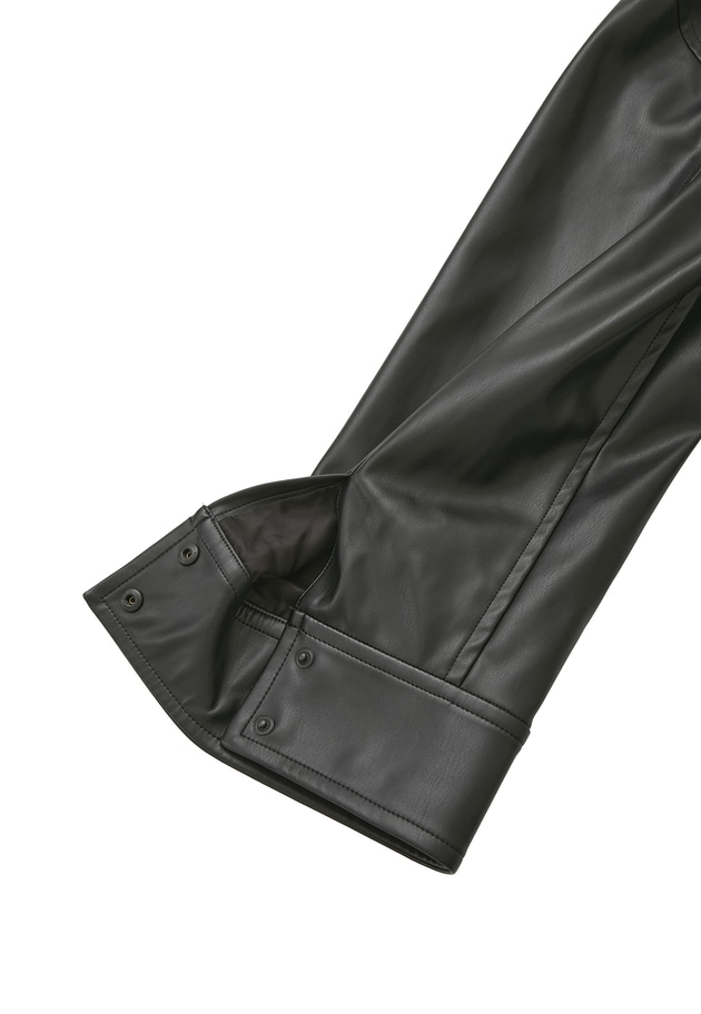 フェイクレザージャケット 詳細画像 Black 16
