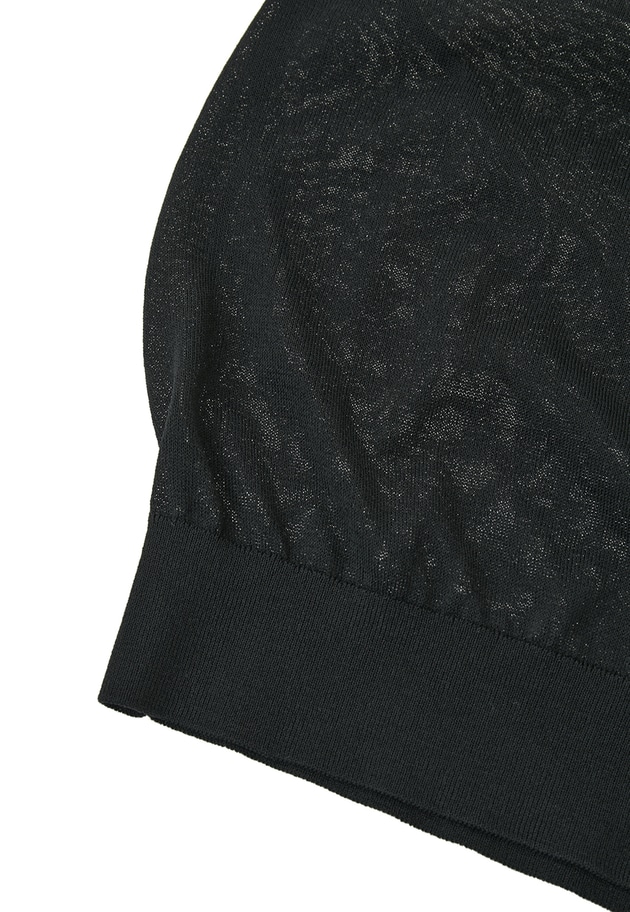 アセテートウールカーディガン 詳細画像 Black 16