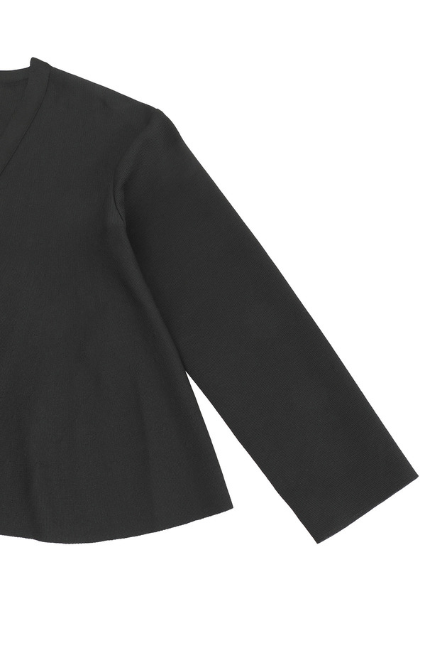 ペプラムカーディガン 詳細画像 Black 11