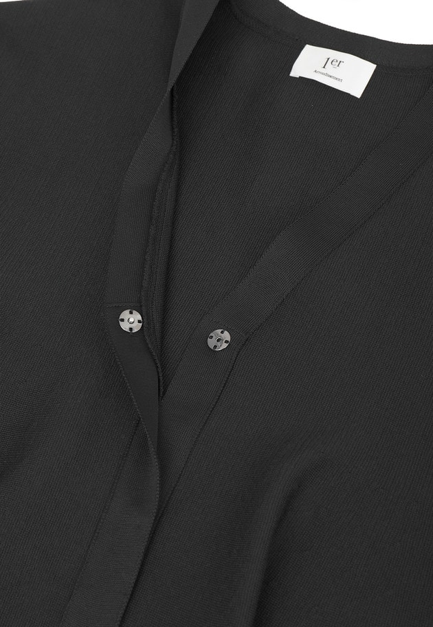 ペプラムカーディガン 詳細画像 Black 12