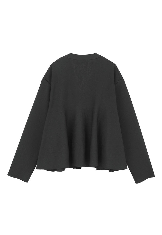 ペプラムカーディガン 詳細画像 Black 9