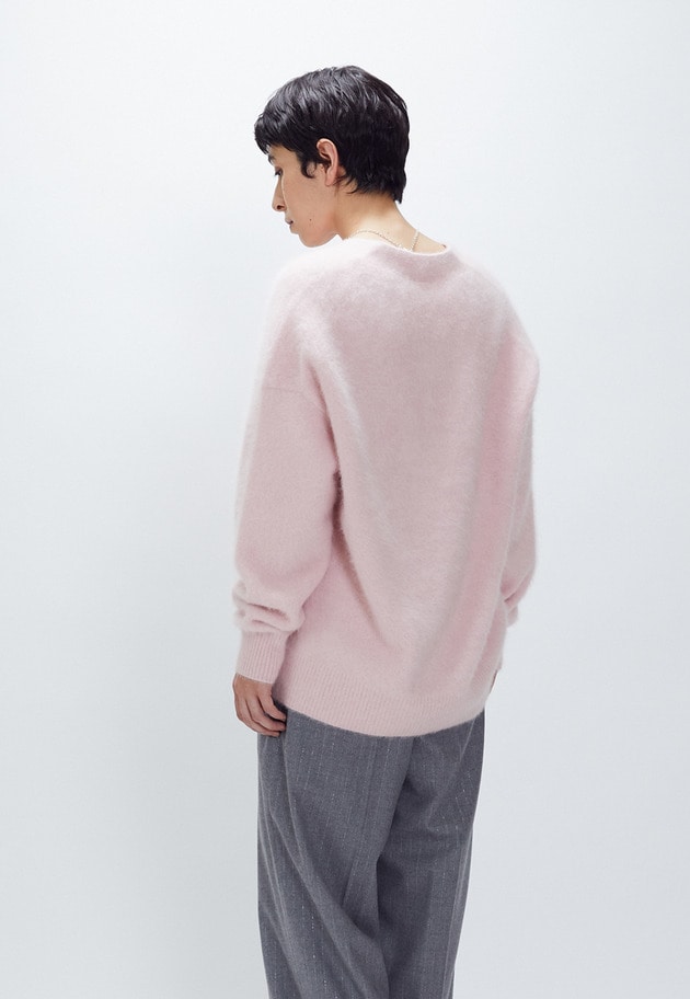 【リニューアル】FOXカシミアカーディガン 詳細画像 Pink 4