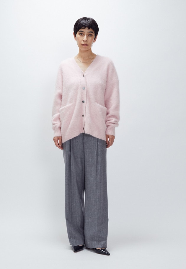 【リニューアル】FOXカシミアカーディガン 詳細画像 Pink 6
