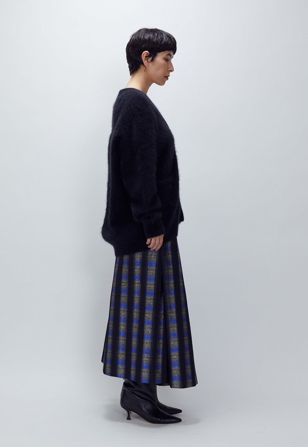 【リニューアル】FOXカシミアカーディガン 詳細画像 Black 10