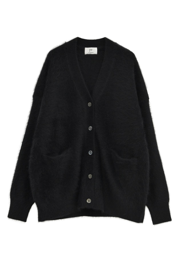 【リニューアル】FOXカシミアカーディガン 詳細画像 Black 12
