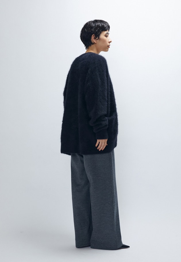 【リニューアル】FOXカシミアカーディガン 詳細画像 Black 5