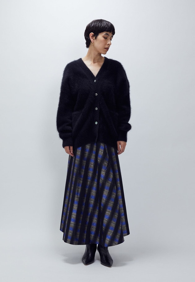 【リニューアル】FOXカシミアカーディガン 詳細画像 Black 9