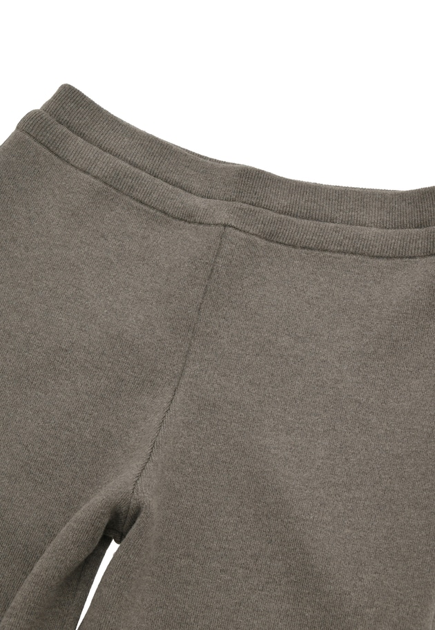 ウールコットンスムースニットパンツ 詳細画像 Mocha 13